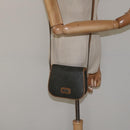Christian Dior Honeycomb Canvas Shoulder Bag PVC Khaki Auth BA1674-19