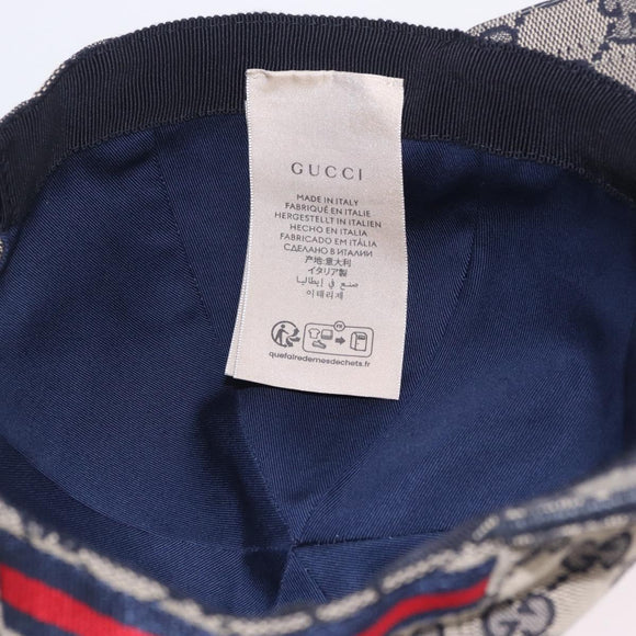 GUCCI Disney MicroGG Supreme Baseball Cap PVC Beige 602979 Auth BA16742V