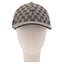 GUCCI Disney MicroGG Supreme Baseball Cap PVC Beige 602979 Auth BA16742V-2