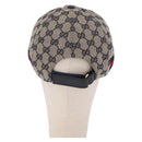 GUCCI Disney MicroGG Supreme Baseball Cap PVC Beige 602979 Auth BA16742V-3