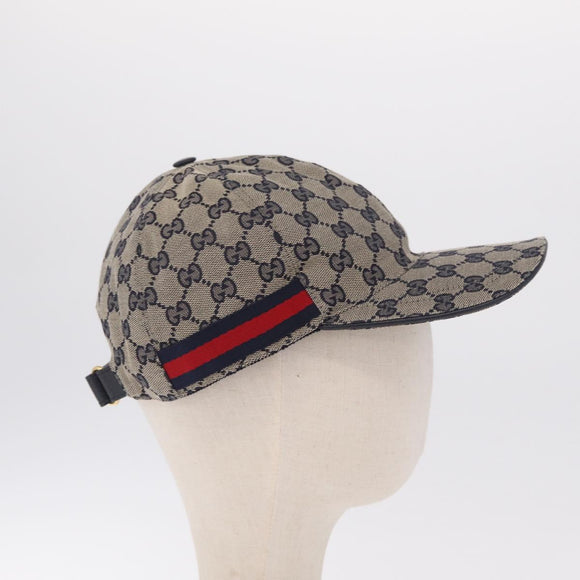 GUCCI Disney MicroGG Supreme Baseball Cap PVC Beige 602979 Auth BA16742V