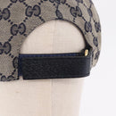 GUCCI Disney MicroGG Supreme Baseball Cap PVC Beige 602979 Auth BA16742V-6
