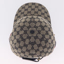 GUCCI Disney MicroGG Supreme Baseball Cap PVC Beige 602979 Auth BA16742V-7