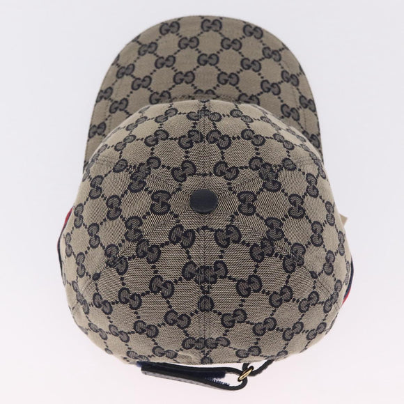 GUCCI Disney MicroGG Supreme Baseball Cap PVC Beige 602979 Auth BA16742V