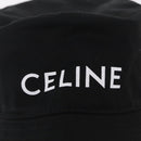 CELINE Bucket Hat Canvas L Black Auth BA16743M-6
