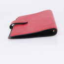 LOUIS VUITTON Epi Agenda PM Day Planner Cover Red R20057 LV Auth BA16747-6