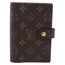LOUIS VUITTON Monogram Agenda PM Day Planner Cover R20005 LV Auth BA16748-2