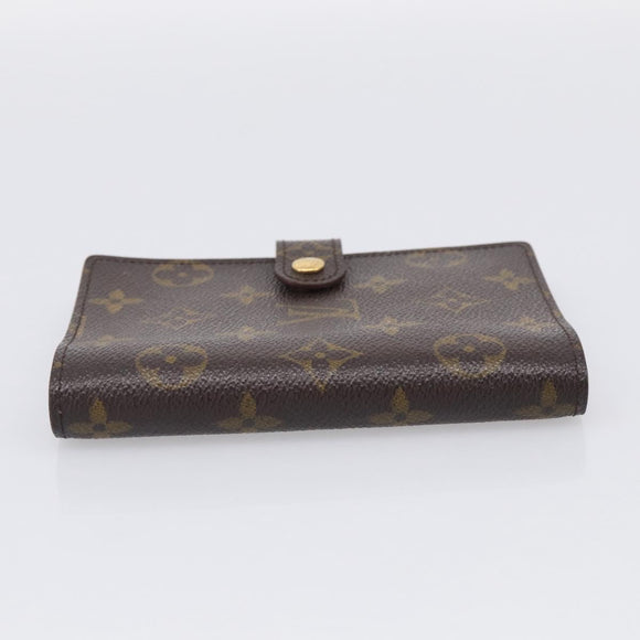 LOUIS VUITTON Monogram Agenda PM Day Planner Cover R20005 LV Auth BA16748