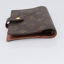 LOUIS VUITTON Monogram Agenda PM Day Planner Cover R20005 LV Auth BA16748-6