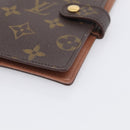 LOUIS VUITTON Monogram Agenda PM Day Planner Cover R20005 LV Auth BA16748-7