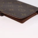 LOUIS VUITTON Monogram Agenda PM Day Planner Cover R20005 LV Auth BA16749-10