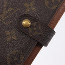 LOUIS VUITTON Monogram Agenda PM Day Planner Cover R20005 LV Auth BA16749-12