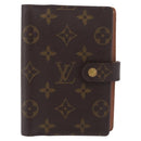 LOUIS VUITTON Monogram Agenda PM Day Planner Cover R20005 LV Auth BA16749-2