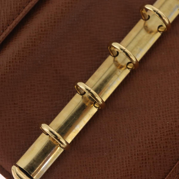 LOUIS VUITTON Monogram Agenda PM Day Planner Cover R20005 LV Auth BA16749