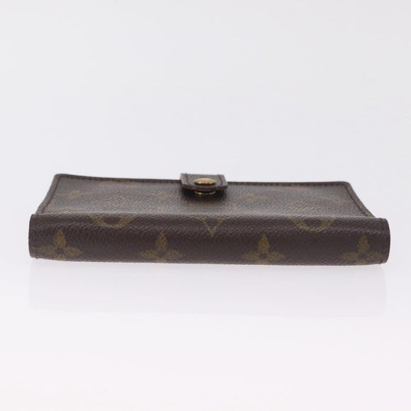 LOUIS VUITTON Monogram Agenda PM Day Planner Cover R20005 LV Auth BA16749