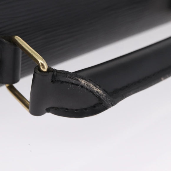 LOUIS VUITTON Epi Serviette Conseiller Bag Black M54422 LV Auth BA16760A