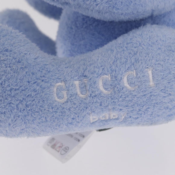 GUCCI Teddy Bear Pile 2 Set Light Blue Auth BA16761