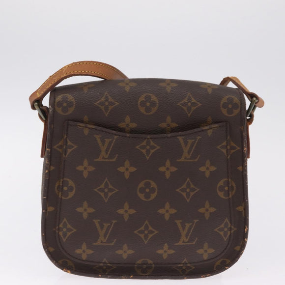 LOUIS VUITTON Monogram Saint Cloud Shoulder Bag 2 Set LV Auth BA16762