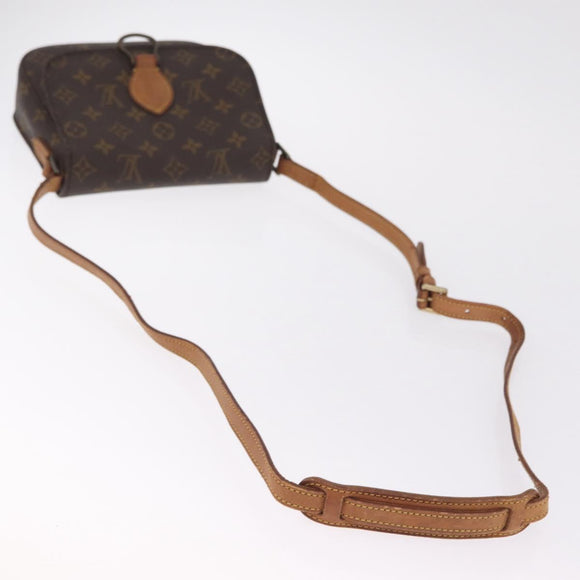 LOUIS VUITTON Monogram Saint Cloud Shoulder Bag 2 Set LV Auth BA16762