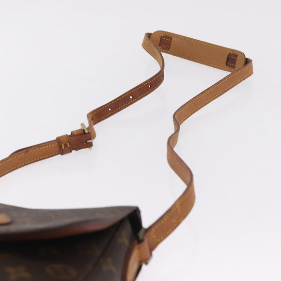 LOUIS VUITTON Monogram Saint Cloud Shoulder Bag 2 Set LV Auth BA16762