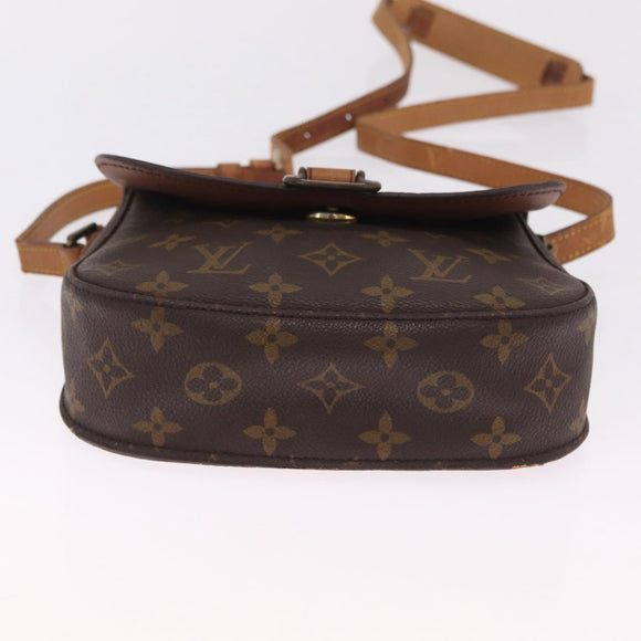 LOUIS VUITTON Monogram Saint Cloud Shoulder Bag 2 Set LV Auth BA16762
