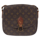 LOUIS VUITTON Monogram Saint Cloud Shoulder Bag 2 Set LV Auth BA16762-2