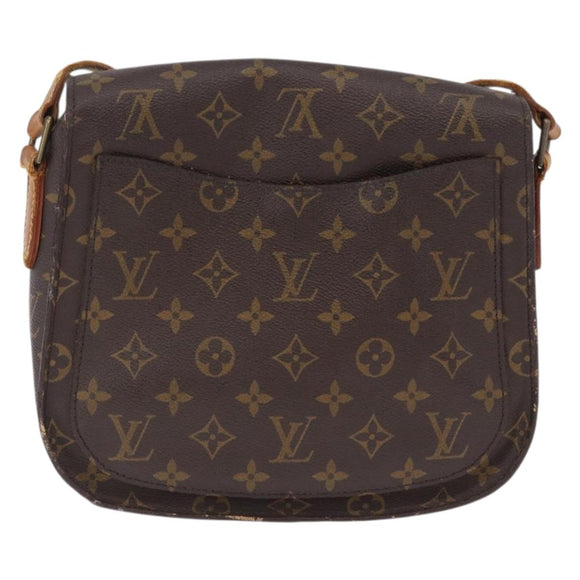 LOUIS VUITTON Monogram Saint Cloud Shoulder Bag 2 Set LV Auth BA16762