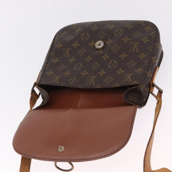 LOUIS VUITTON Monogram Saint Cloud Shoulder Bag 2 Set LV Auth BA16762