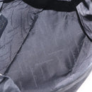Salvatore Ferragamo Hand Bag Leather Canvas 2 Set Black Auth BA16763-10