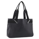 GUCCI Hand Bag Leather Black Silver 73983 Auth BA16769-1