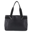 GUCCI Hand Bag Leather Black Silver 73983 Auth BA16769-3