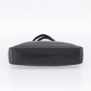 GUCCI Hand Bag Leather Black Silver 73983 Auth BA16769-9