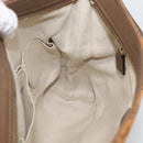 GUCCI GG Canvas Shoulder Bag Orange Gold Tone 337598 Auth BA16781-20