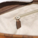 GUCCI GG Canvas Shoulder Bag Orange Gold Tone 337598 Auth BA16781-21