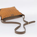 GUCCI GG Canvas Shoulder Bag Orange Gold Tone 337598 Auth BA16781-7
