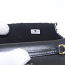 CHANEL Mini Matelasse Chain Shoulder Bag Canvas Beige Gold Tone CC Auth BA16785M-23