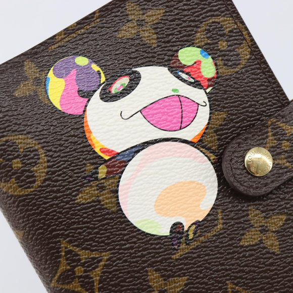 LOUIS VUITTON Monogram Panda Agenda PM Day Planner Cover R20011 LV Auth BA16791M