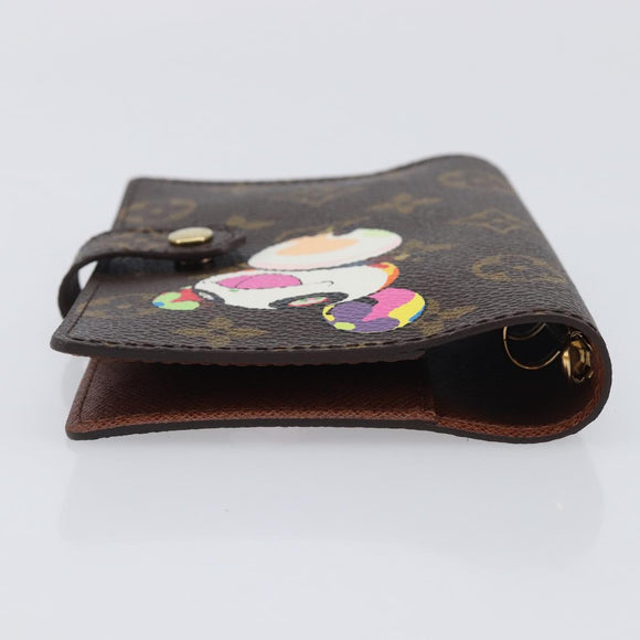 LOUIS VUITTON Monogram Panda Agenda PM Day Planner Cover R20011 LV Auth BA16791M