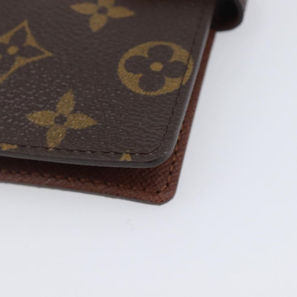 LOUIS VUITTON Monogram Panda Agenda PM Day Planner Cover R20011 LV Auth BA16791M