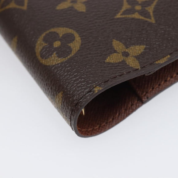 LOUIS VUITTON Monogram Panda Agenda PM Day Planner Cover R20011 LV Auth BA16791M