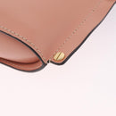 Chloe Abby Rocky Shoulder Bag Leather Pink Gold Tone Auth BA16799A-14