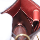 Chloe Abby Rocky Shoulder Bag Leather Pink Gold Tone Auth BA16799A-18