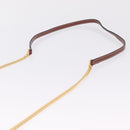 Chloe Abby Rocky Shoulder Bag Leather Pink Gold Tone Auth BA16799A-8