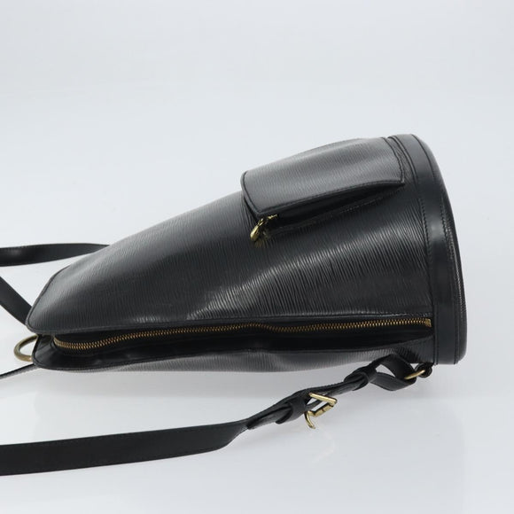 LOUIS VUITTON Epi Coblanc Shoulder Bag Black M52292 LV Auth BA168