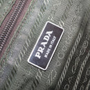 PRADA Tote Bag Tweed Multicolor Silver Auth BA16801-17