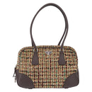 PRADA Tote Bag Tweed Multicolor Silver Auth BA16801-2