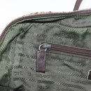 PRADA Tote Bag Tweed Multicolor Silver Auth BA16801-21