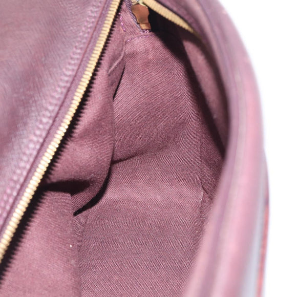 LOUIS VUITTON Taiga Reporter PM Shoulder Bag Acajou M30156 LV Auth BA16802