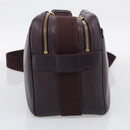 LOUIS VUITTON Taiga Reporter PM Shoulder Bag Acajou M30156 LV Auth BA16802-4