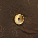 Christian Dior Honeycomb Shoulder Bag Canvas Brown Gold Tone Auth BA16813-17